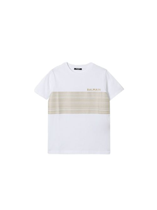 T-shirt, unisex, logata. BALMAIN | BX8R81 Z3186100OR
